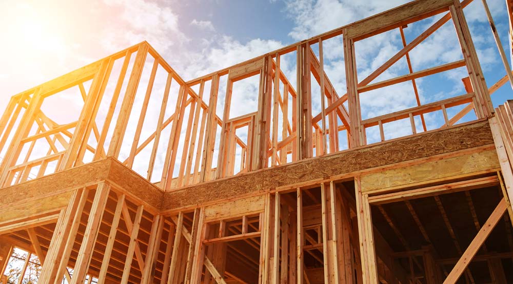 timber and steel framed construction